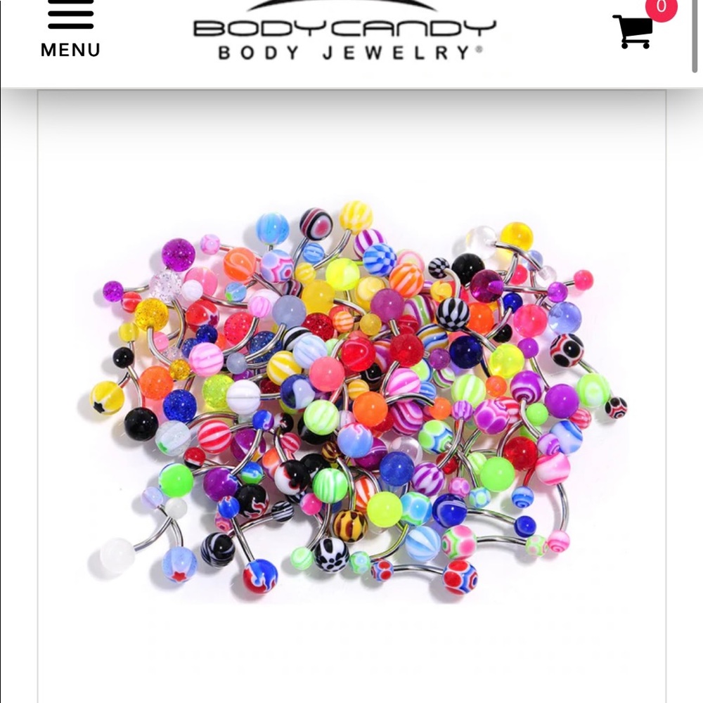 Body Can’t Assorted Belly Button Rings